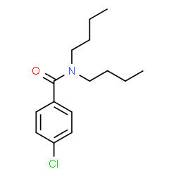 ChemSpider 2D Image | N,N-Dibutyl-4-chlorobenzamide | C15H22ClNO