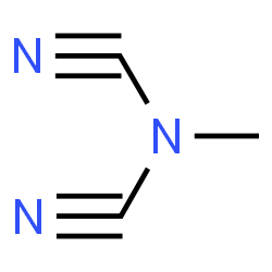 ChemSpider 2D Image | Cyano(methyl)cyanamide | C3H3N3