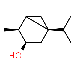 ChemSpider 2D Image | (1R,3R,4S)-1-Isopropyl-4-methylbicyclo[3.1.0]hexan-3-ol | C10H18O