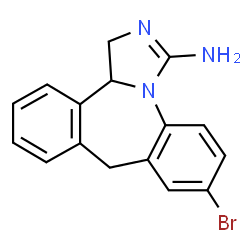 ChemSpider 2D Image | 7-Bromo Epinastine | C16H14BrN3