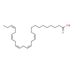 ChemSpider 2D Image | (11Z,14Z,17Z,20Z,23Z)-hexacosapentaenoic acid | C26H42O2