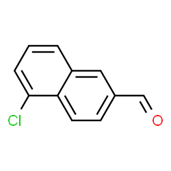 ChemSpider 2D Image | 5-Chloro-2-naphthaldehyde | C11H7ClO