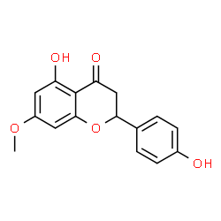 ChemSpider 2D Image | (+/-)-Sakuranetin | C16H14O5