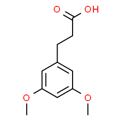ChemSpider 2D Image | 3-(3,5-Dimethoxyphenyl)propanoic acid | C11H14O4