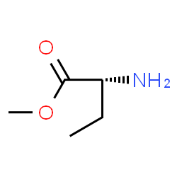 ChemSpider 2D Image | Methyl (2R)-2-aminobutanoate | C5H11NO2