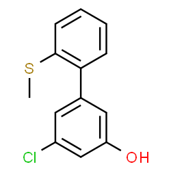 ChemSpider 2D Image | 5-Chloro-2'-(methylsulfanyl)-3-biphenylol | C13H11ClOS