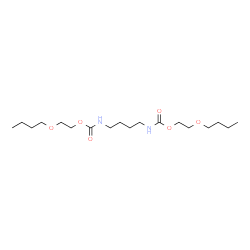 ChemSpider 2D Image | Bis(2-butoxyethyl) 1,4-butanediylbiscarbamate | C18H36N2O6