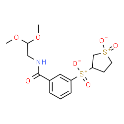ChemSpider 2D Image | CSID:31027474 | C15H21NO7S2