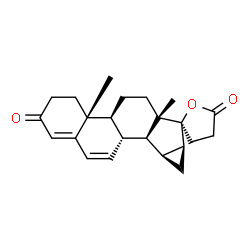 ChemSpider 2D Image | DROSPIRENONE 6-ENE | C23H28O3