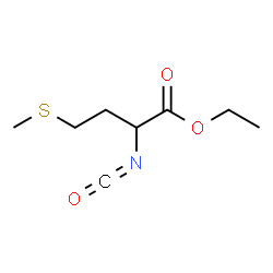 ChemSpider 2D Image | Ethyl N-(oxomethylene)methioninate | C8H13NO3S