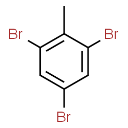 ChemSpider 2D Image | 2,4,6-tribromotoluene | C7H5Br3