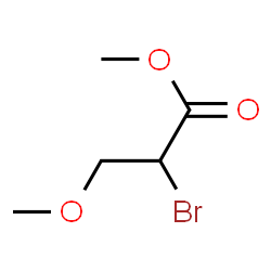 ChemSpider 2D Image | Methyl 2-bromo-3-methoxypropanoate | C5H9BrO3