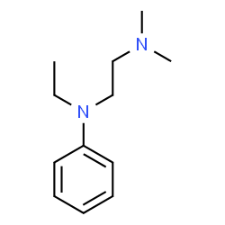 ChemSpider 2D Image | N-ethyl-N',N'-dimethyl-N-phenylethylenediamine | C12H20N2