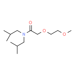 ChemSpider 2D Image | N,N-Diisobutyl-2-(2-methoxyethoxy)acetamide | C13H27NO3