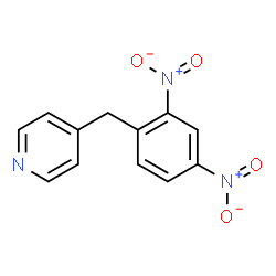 ChemSpider 2D Image | 4-(2,4-DINITROBENZYL)PYRIDINE | C12H9N3O4