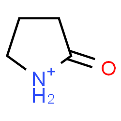 ChemSpider 2D Image | 2-Oxopyrrolidinium | C4H8NO