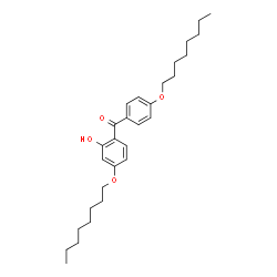 ChemSpider 2D Image | [2-Hydroxy-4-(octyloxy)phenyl][4-(octyloxy)phenyl]methanone | C29H42O4