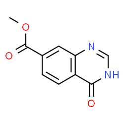 ChemSpider 2D Image | Methyl 4-hydroxyquinazoline-7-carboxylate | C10H8N2O3