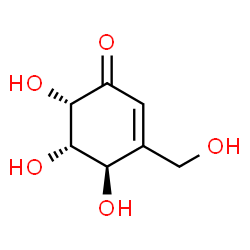 ChemSpider 2D Image | ()-gabosine J | C7H10O5