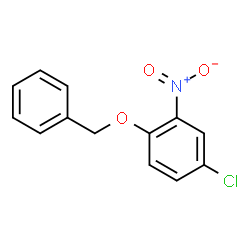 ChemSpider 2D Image | 1-(Benzyloxy)-4-chloro-2-nitrobenzene | C13H10ClNO3