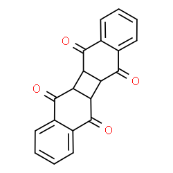 ChemSpider 2D Image | 5a,5b,11a,11b-Tetrahydrodibenzo[b,h]biphenylene-5,6,11,12-tetrone | C20H12O4