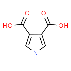 ChemSpider 2D Image | pyrrole-3,4-dicarboxylic acid | C6H5NO4