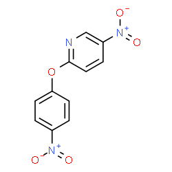 ChemSpider 2D Image | 5-Nitro-2-(4-nitrophenoxy)pyridine | C11H7N3O5
