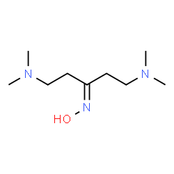 ChemSpider 2D Image | 3-(Hydroxyimino)-N,N,N',N'-tetramethyl-1,5-pentanediamine | C9H21N3O