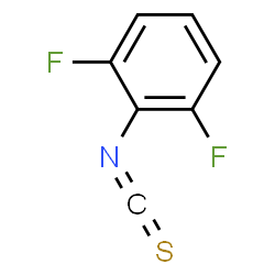 ChemSpider 2D Image | 2,6-Difluorophenyl isothiocyanate | C7H3F2NS
