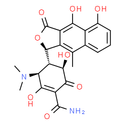 ChemSpider 2D Image | ?-Apo-oxytetracycline | C22H22N2O8