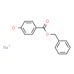 ChemSpider 2D Image | BENZYLPARABEN SODIUM | C14H11NaO3