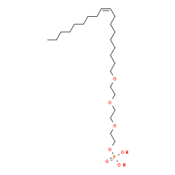ChemSpider 2D Image | Oleth-3 phosphate | C24H49O7P