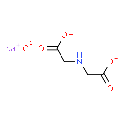 ChemSpider 2D Image | Iminodiacetic acid sodium salt hydrate | C4H8NNaO5