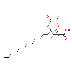 ChemSpider 2D Image | MYRISTOYL LACTYLIC ACID | C20H36O6