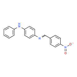 ChemSpider 2D Image | 4-[(4-Nitrobenzylidene)amino]-N-phenylaniline | C19H15N3O2