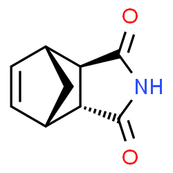 ChemSpider 2D Image | (1R,2R,6R,7S)-4-Azatricyclo[5.2.1.0~2,6~]dec-8-ene-3,5-dione | C9H9NO2