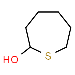 ChemSpider 2D Image | 2-Thiepanol | C6H12OS