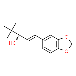 ChemSpider 2D Image | (-)-stiripentol | C14H18O3