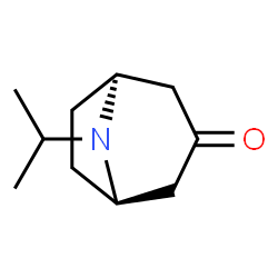 ChemSpider 2D Image | 8-ISOPROPYL-3-NORTROPANONE | C10H17NO