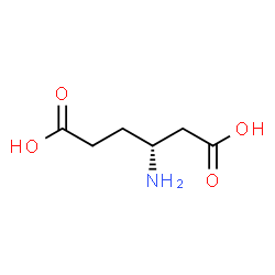 ChemSpider 2D Image | (3R)-3-Aminohexanedioic acid | C6H11NO4