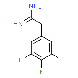 ChemSpider 2D Image | 2-(3,4,5-Trifluorophenyl)ethanimidamide | C8H7F3N2