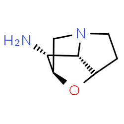 ChemSpider 2D Image | (1R,3R,7S,8R)-2-Oxa-6-azatricyclo[4.2.1.0~3,7~]nonan-8-amine | C7H12N2O