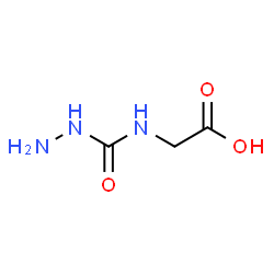 ChemSpider 2D Image | N-(Hydrazinocarbonyl)glycine | C3H7N3O3
