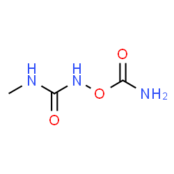 ChemSpider 2D Image | 1-(Carbamoyloxy)-3-methylurea | C3H7N3O3