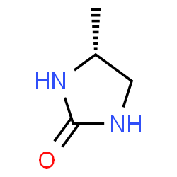 ChemSpider 2D Image | (4R)-4-Methyl-2-imidazolidinone | C4H8N2O