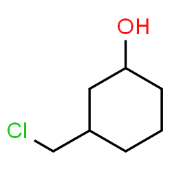 ChemSpider 2D Image | 3-(Chloromethyl)cyclohexanol | C7H13ClO