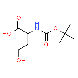 ChemSpider 2D Image | Boc-Homoser-OH | C9H17NO5
