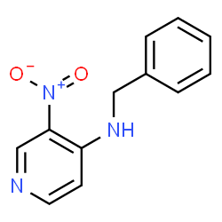 ChemSpider 2D Image | 4-Benzylamino-3-nitropyridine | C12H11N3O2