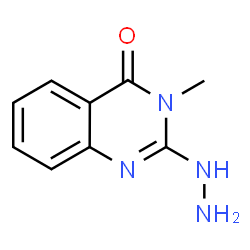ChemSpider 2D Image | 2-hydrazinyl-3-methylquinazolin-4-one | C9H10N4O