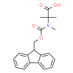 ChemSpider 2D Image | Fmoc-N-Me-Aib-OH | C20H21NO4